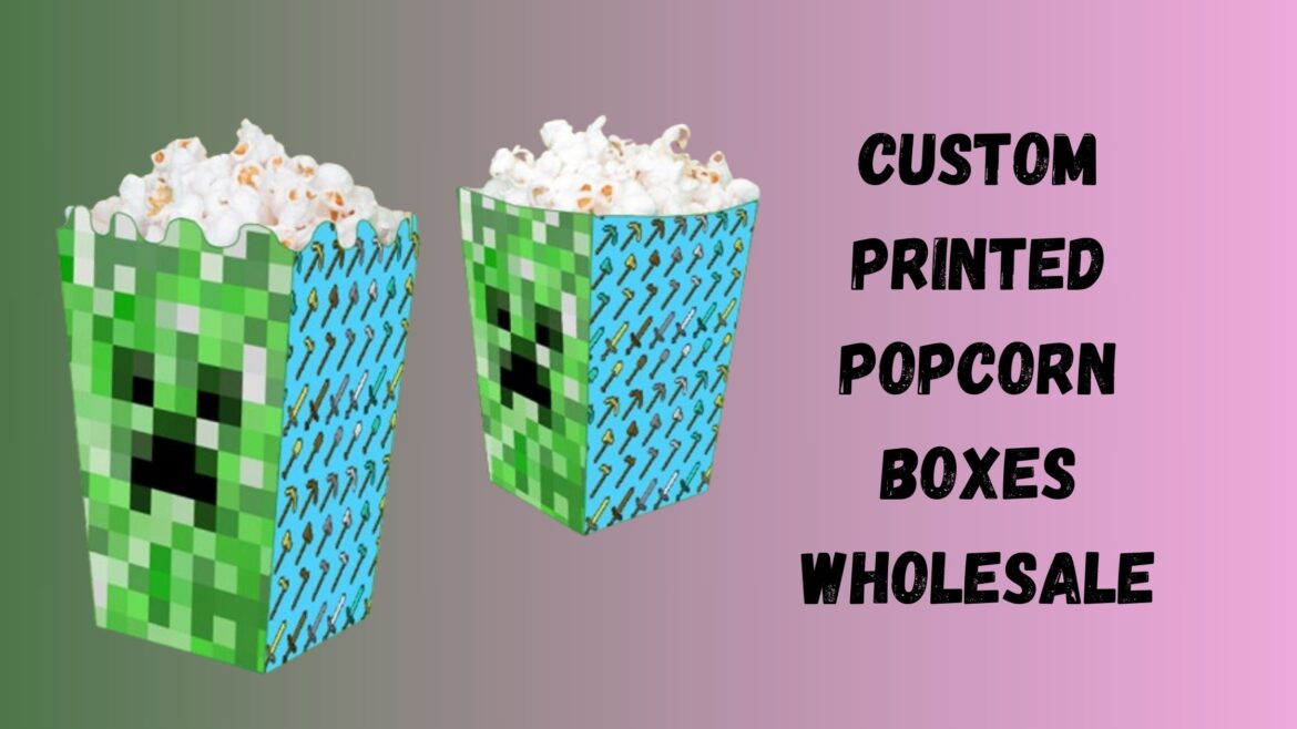 Sustainable Packaging For Custom Cardboard Popcorn Boxes