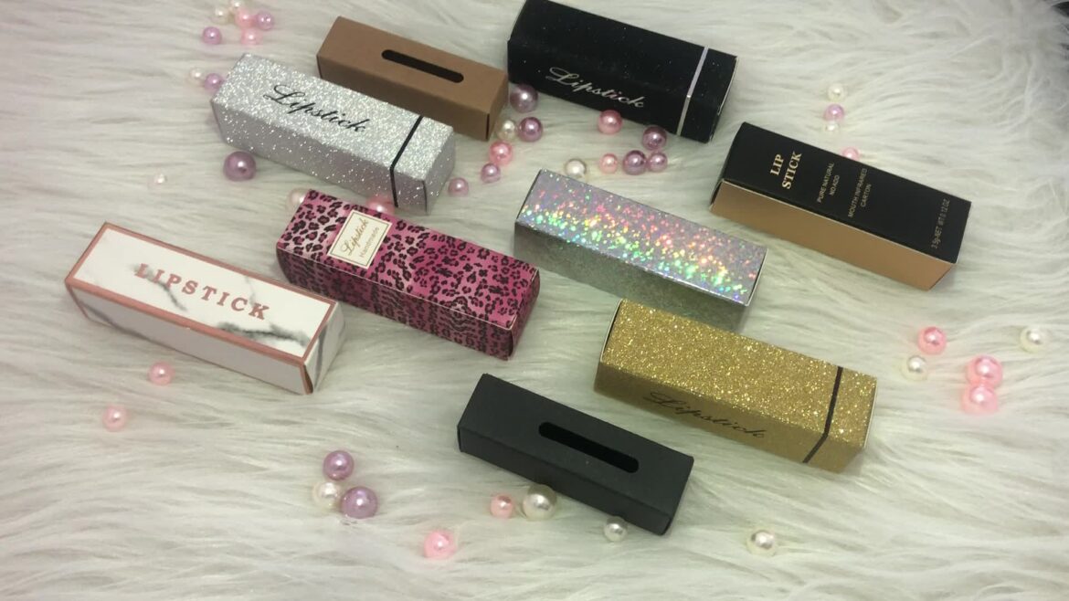 Printed Examples in Custom Lipstick Boxes