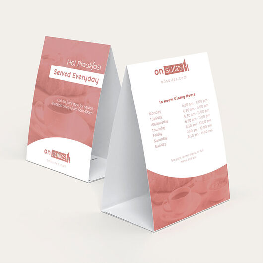 Elevate Your Restaurant’s Marketing with Custom Table Tents in Canada 